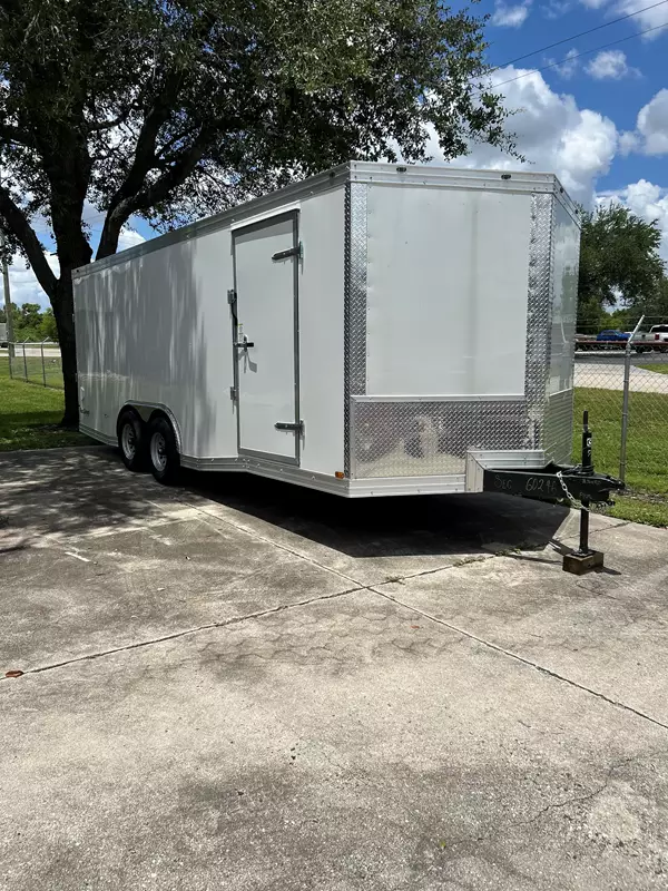 8.5x20 Enclosed cargo/car trailer