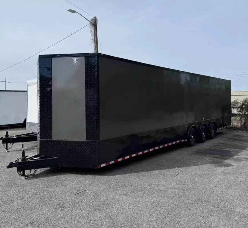 Enclosed Car Hauler
