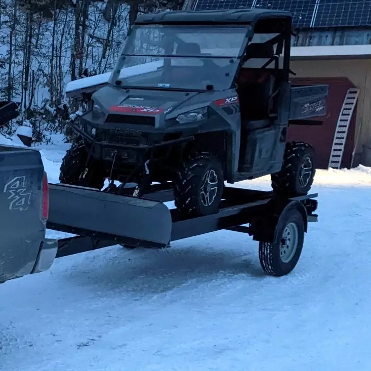10' UTV trailer