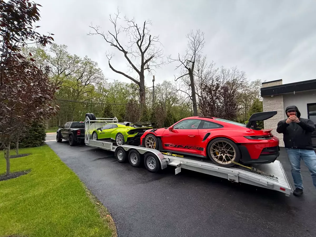 31' x 8.5' Car Hauler Trailer