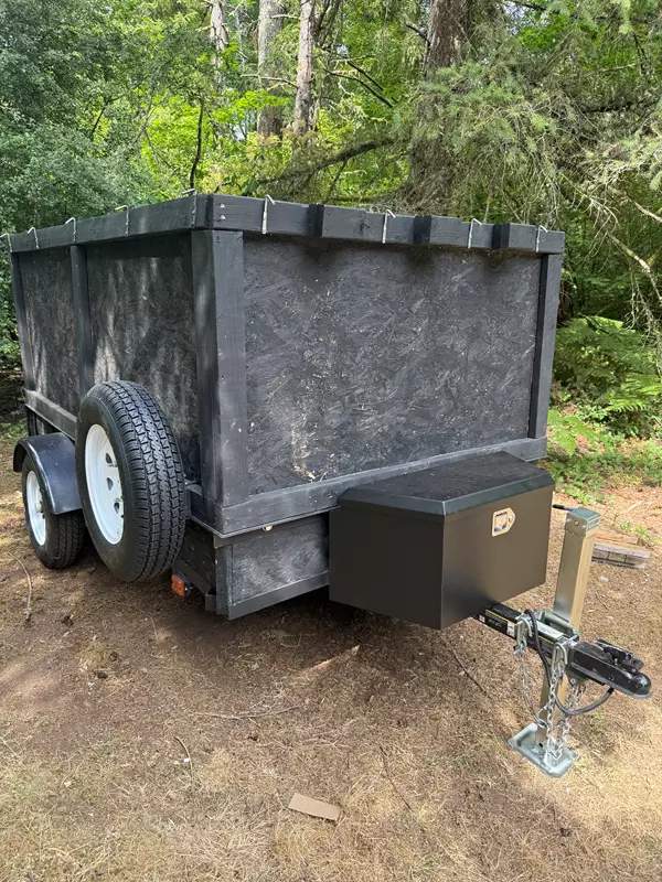 5ft x 8ft x 4ft Utility Trailer