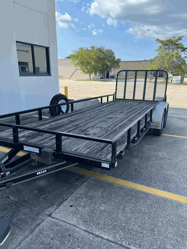 20' Flatbed Utility Trailer