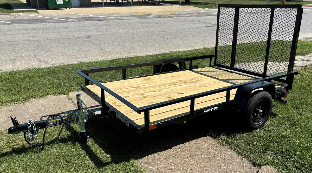 2024 5x8 utility trailer w/ramp