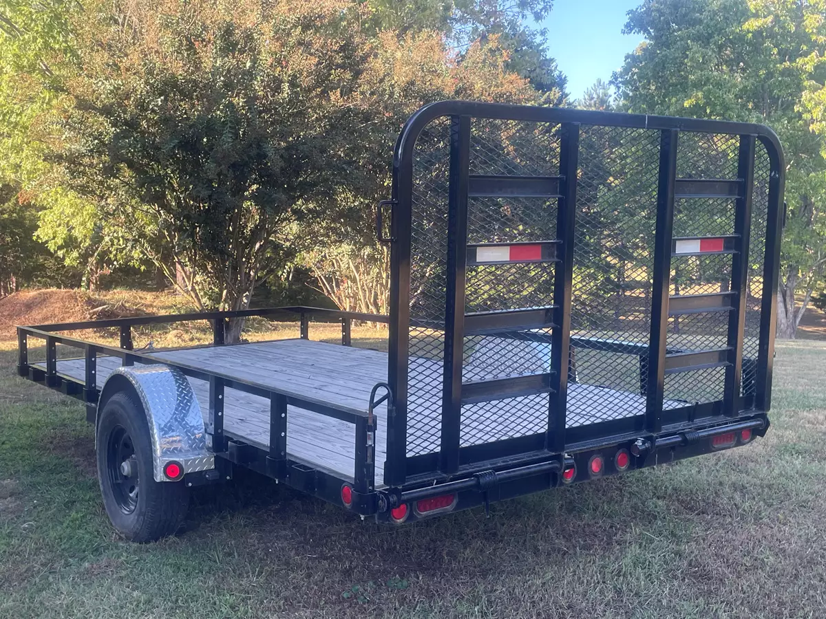 2021 - 83"x 14ft Single Axle Channel Utility (U8)