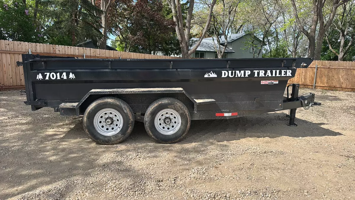 7' x 14' Dump Trailer