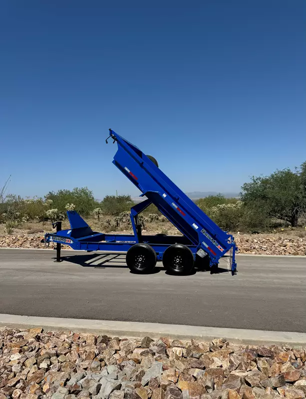 7x12 RawMaxx Dump trailer