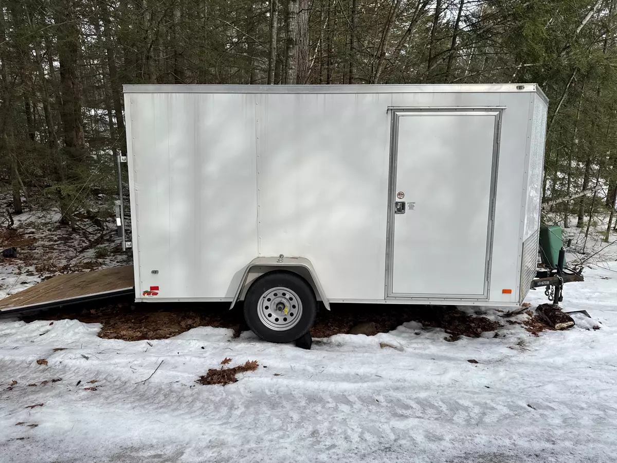 2021 12-Foot Enclosed Covered Wagon Trailer