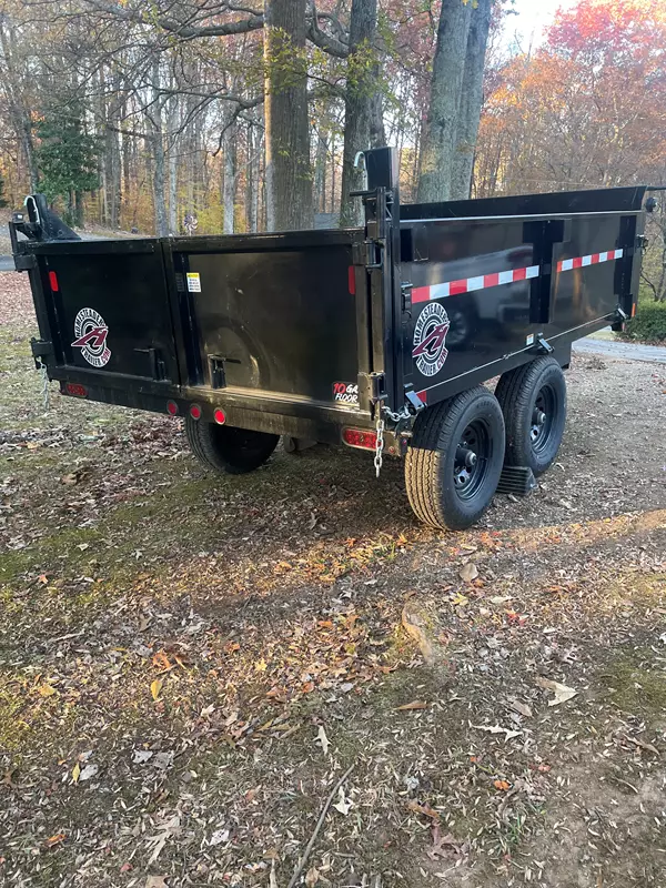 6' x 10' Deck Over Dump Trailer