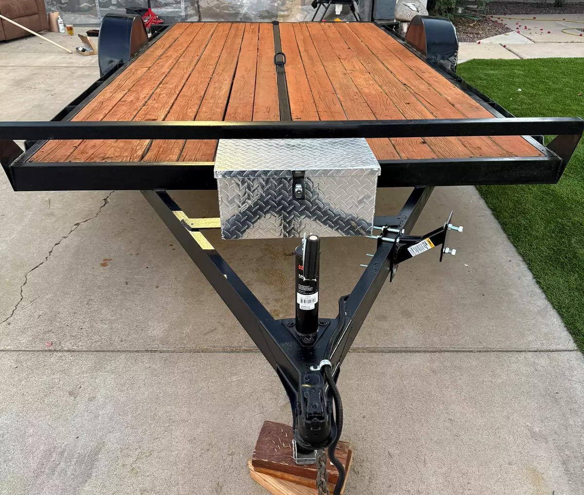 14ft Flatbed Utility Trailer