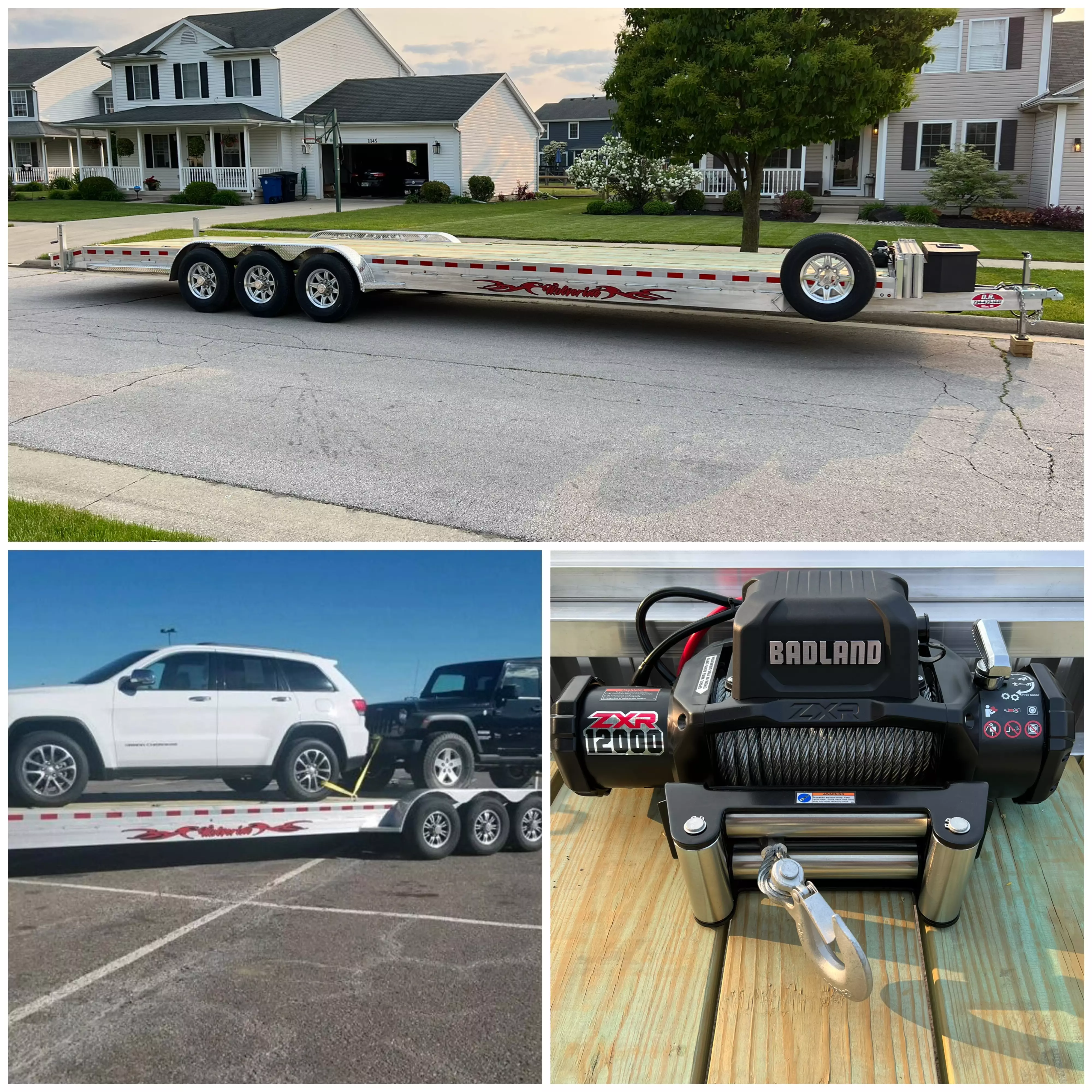 34’ Two Car Trailer