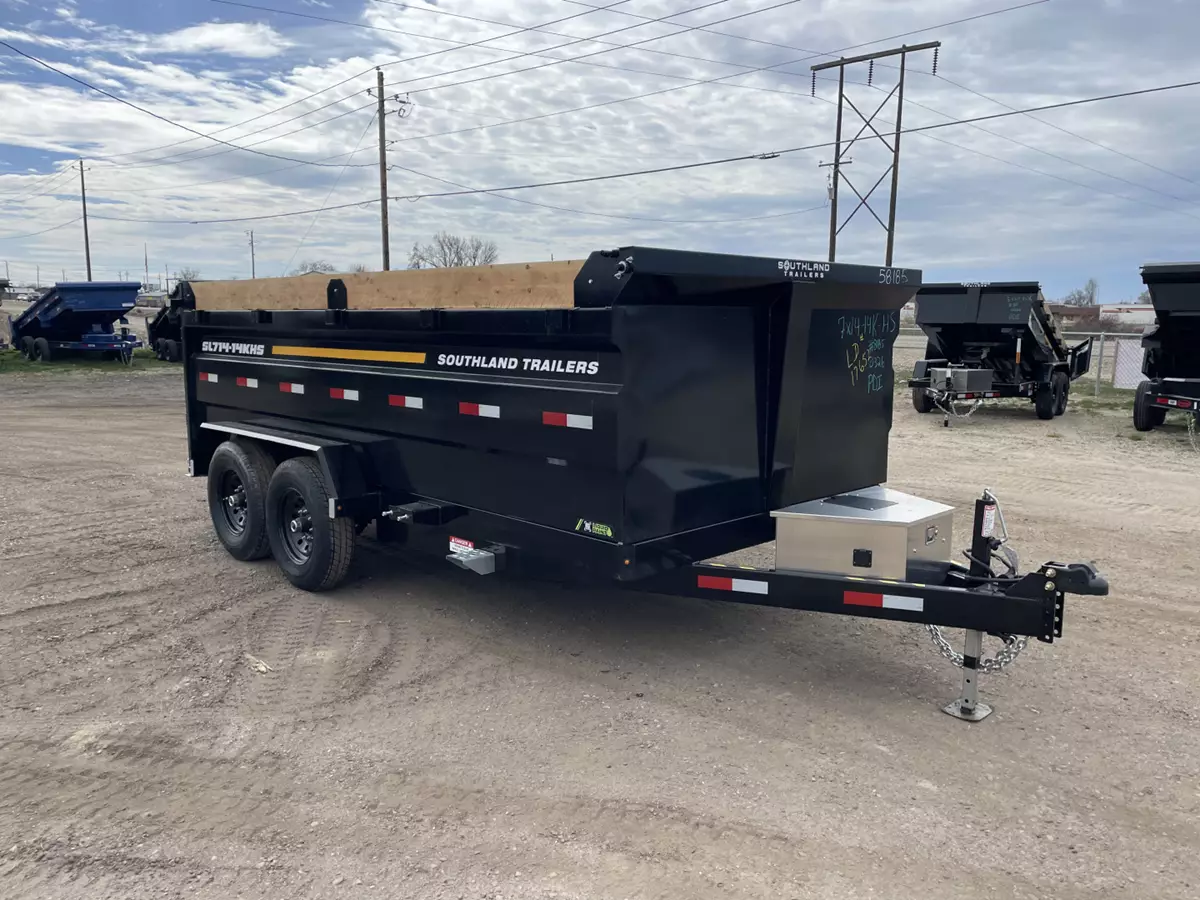 2026 7ft x 14ft Southland Dump Trailer