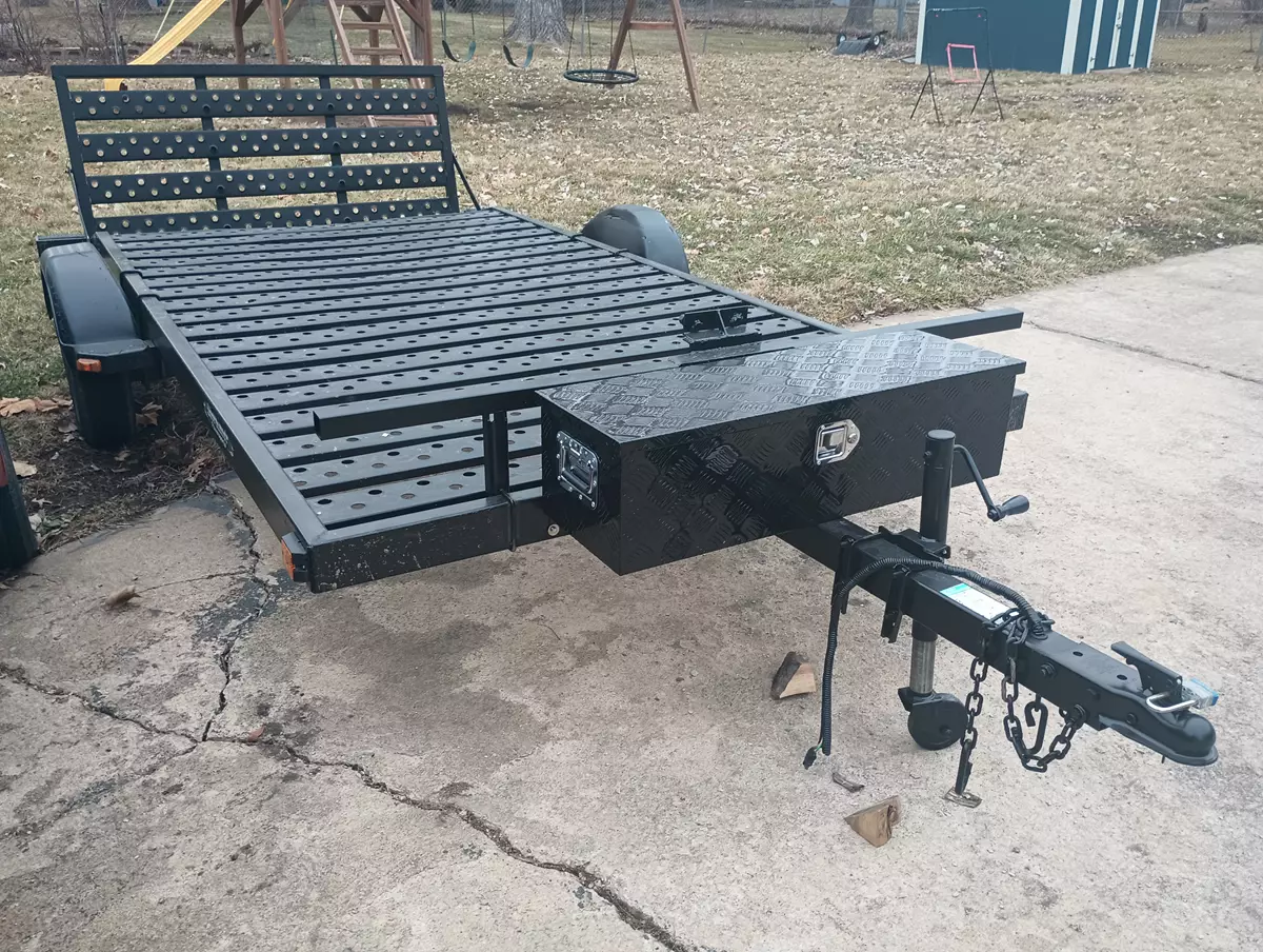 13' Flatbed Utility Trailer