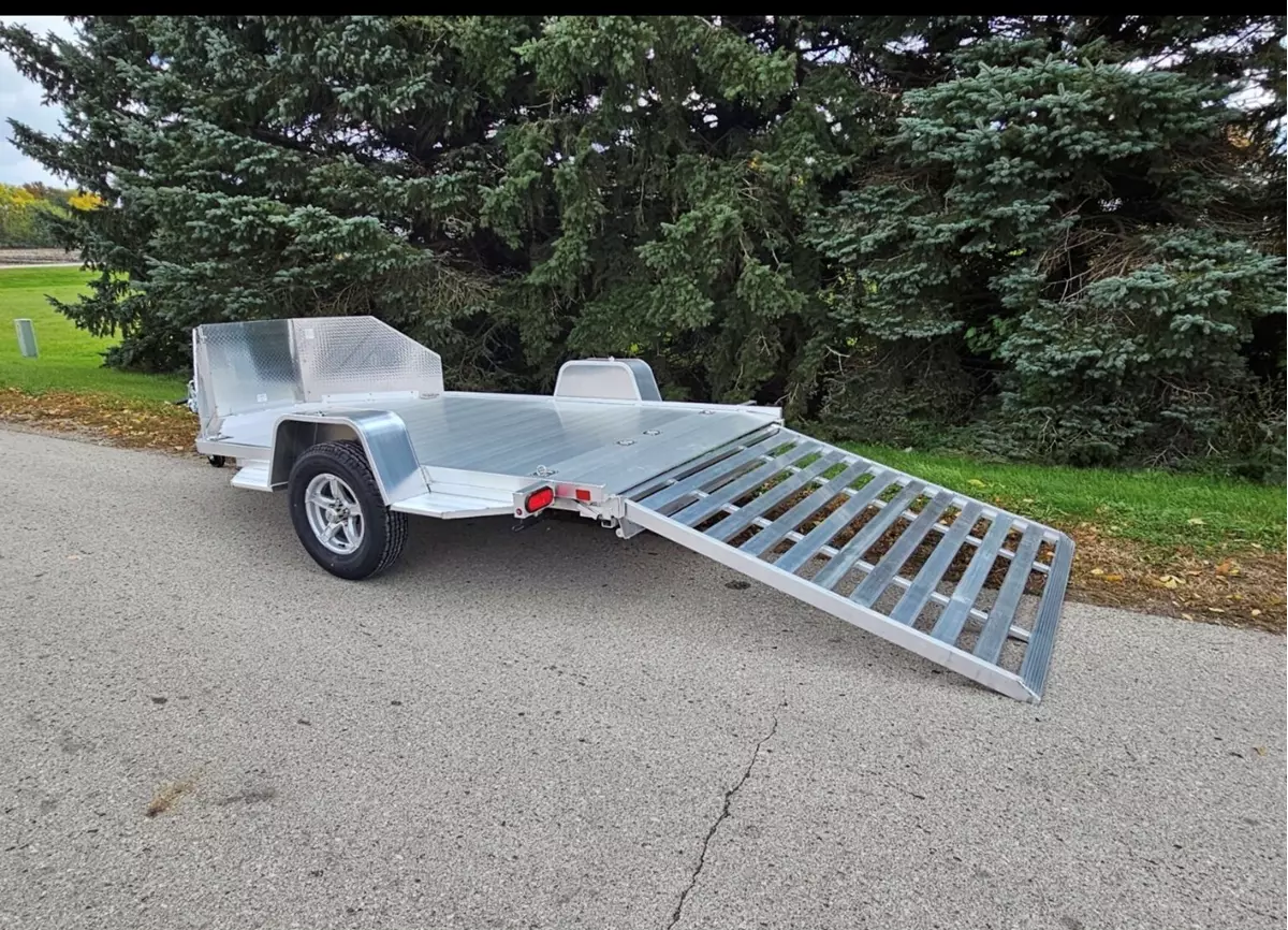 14' x 8'6" Motorcycle Trailer