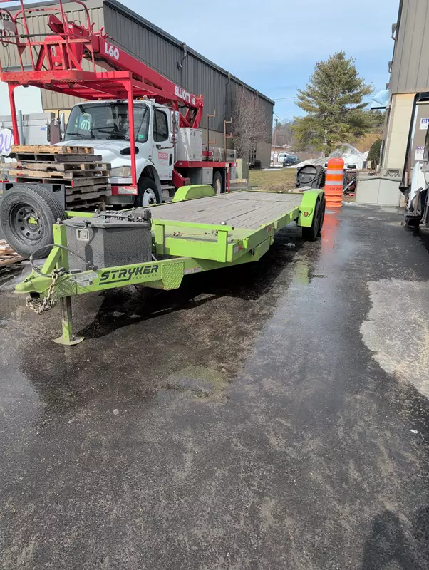 7ft x 24ft Hydraulic Tilt Deck Trailer