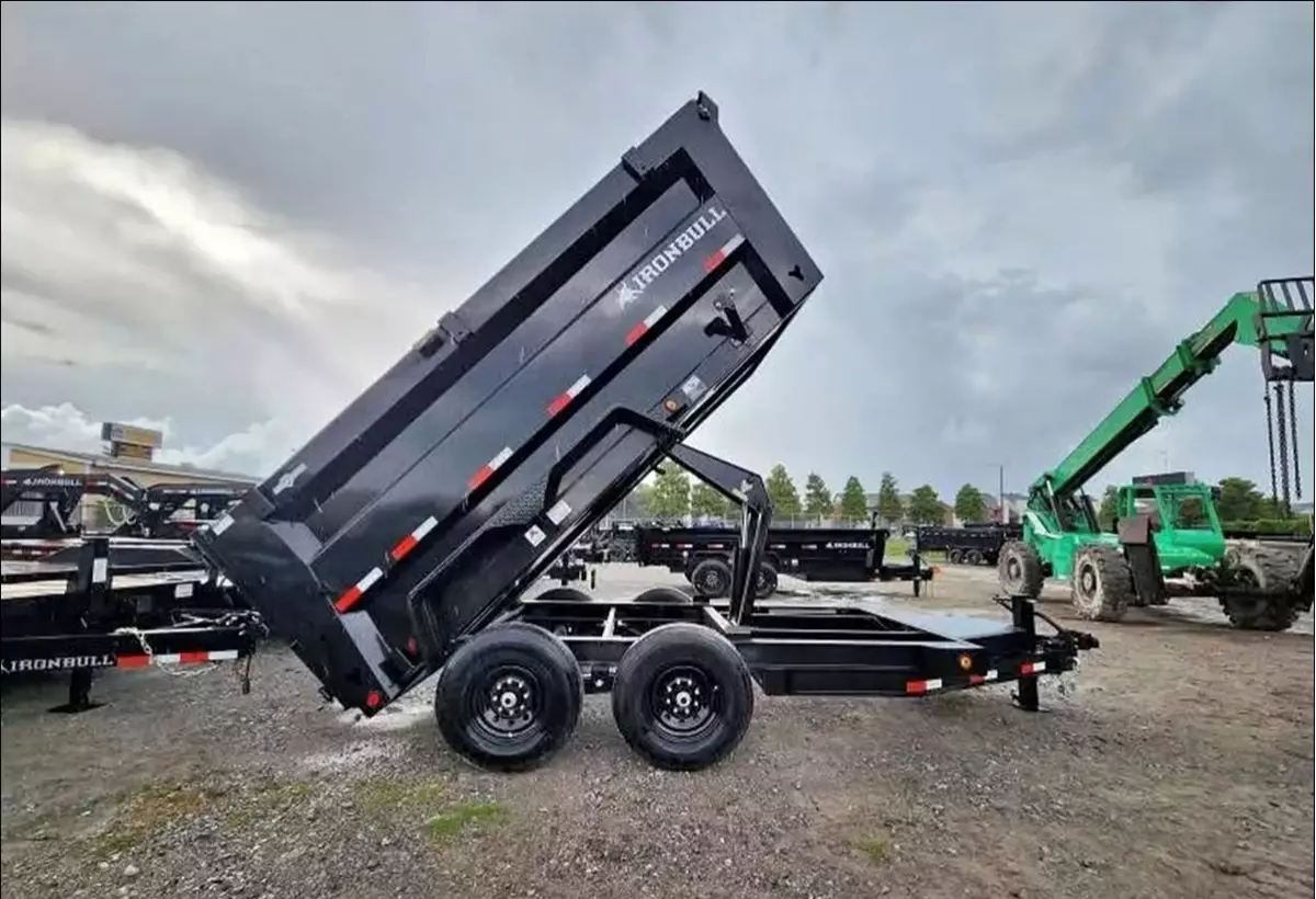 72” x 12’ Dump Trailer with 4ft walls 14,000lbs