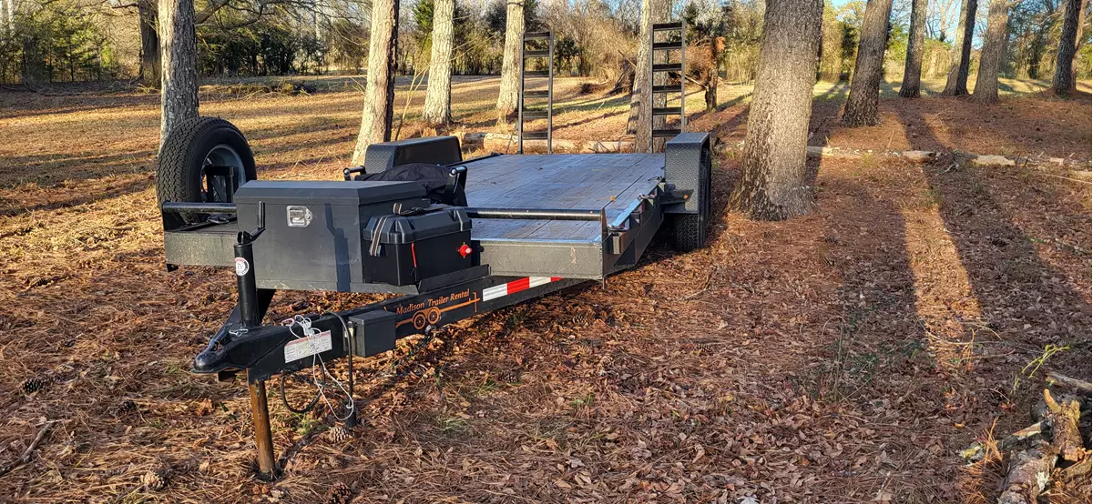 2018 Down to Earth 5 ton Equipment/Car Hauler with Winch