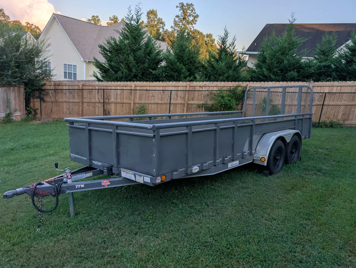 18ft PJ Trailer Model 77" x 18' Utility Trailer
