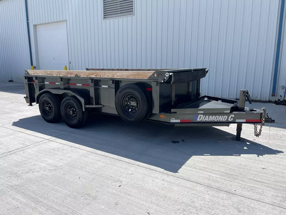 14' Diamond C Dump Trailer