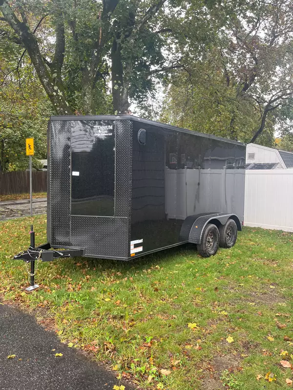 2026 Titanium 7x14 POLY Cargo / Enclosed Trailer
