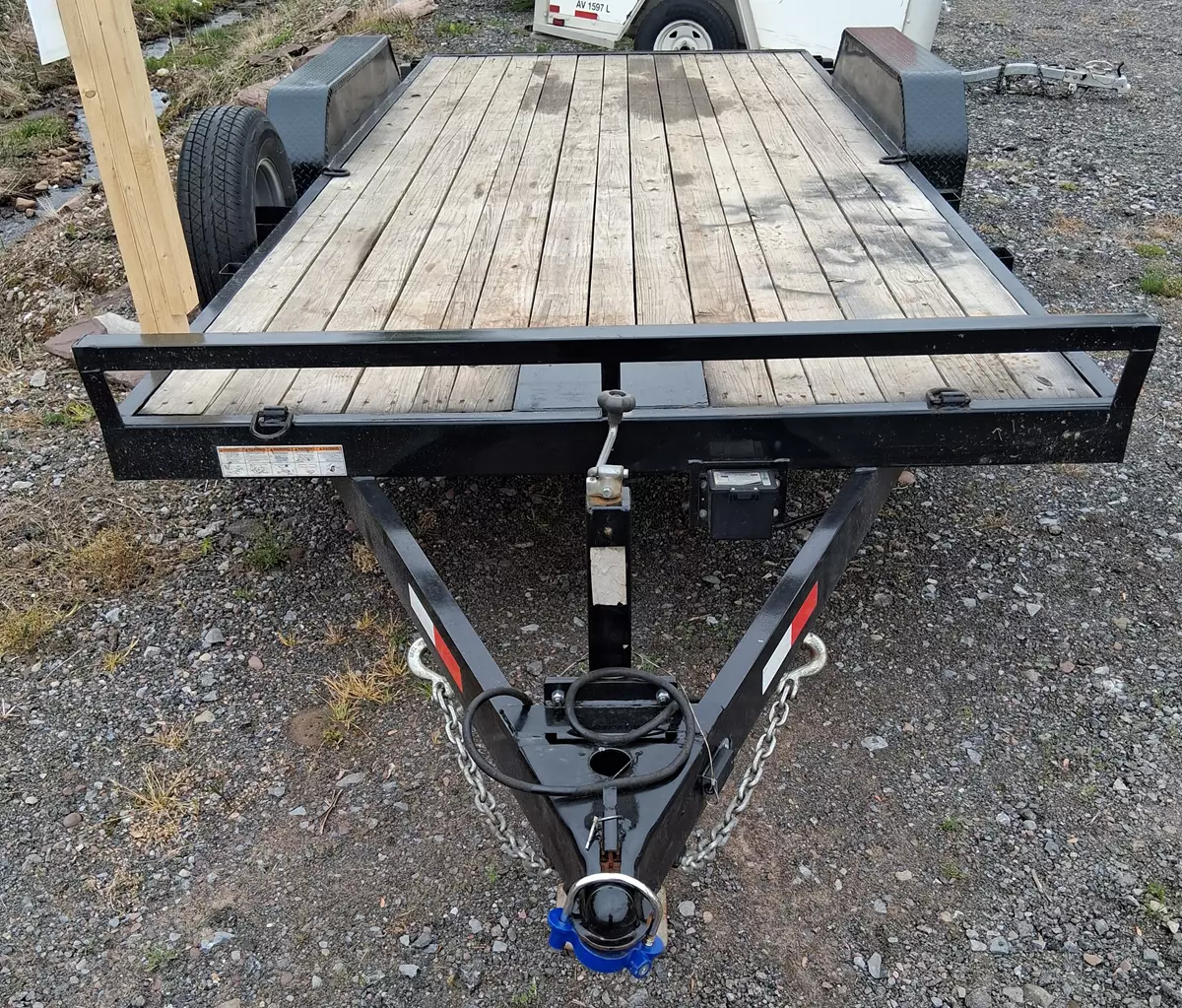 18ft Car or Small Equipment Trailer 10,000lb GVWR