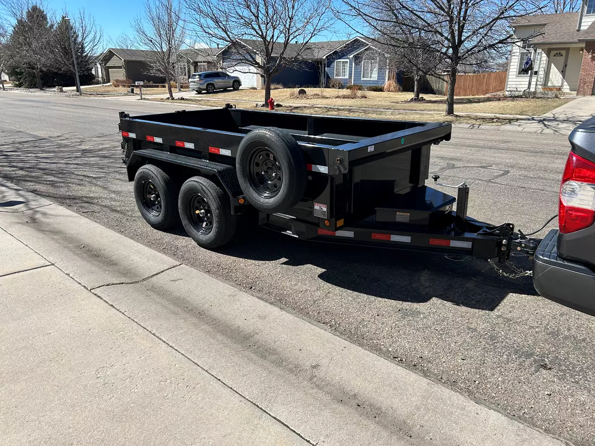 5x10 Dump Trailer