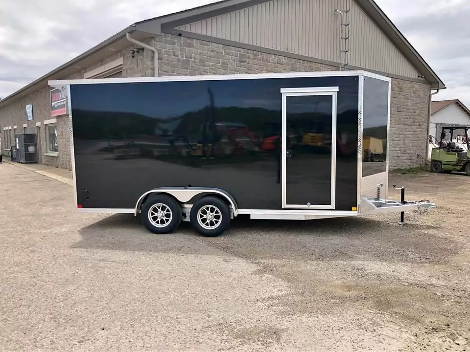 7' x 16' Enclosed Trailer