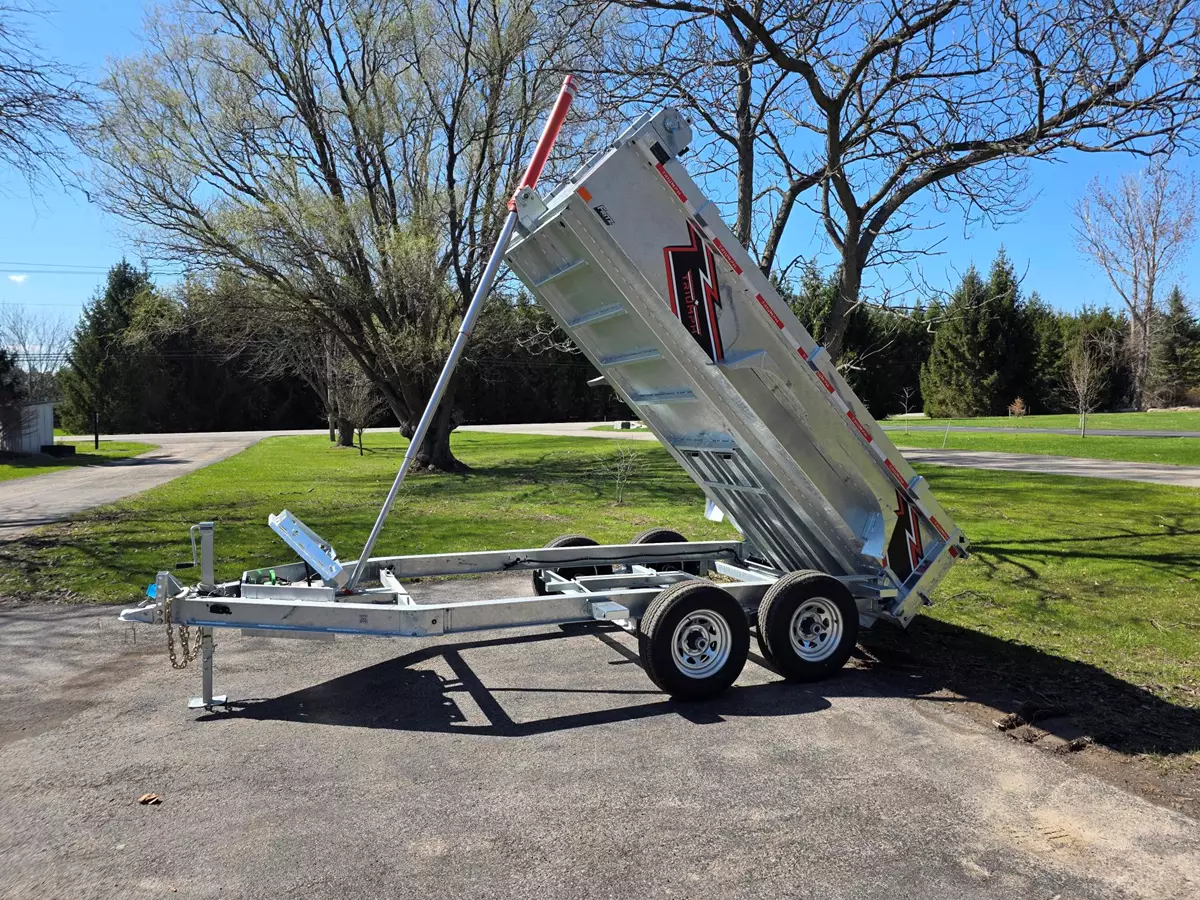 6x12 10k Dump trailer 