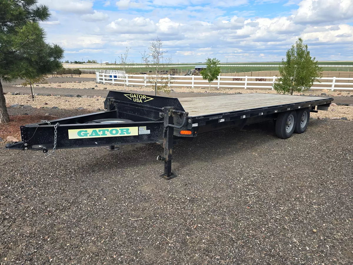 20' Gator Flatbed Trailer