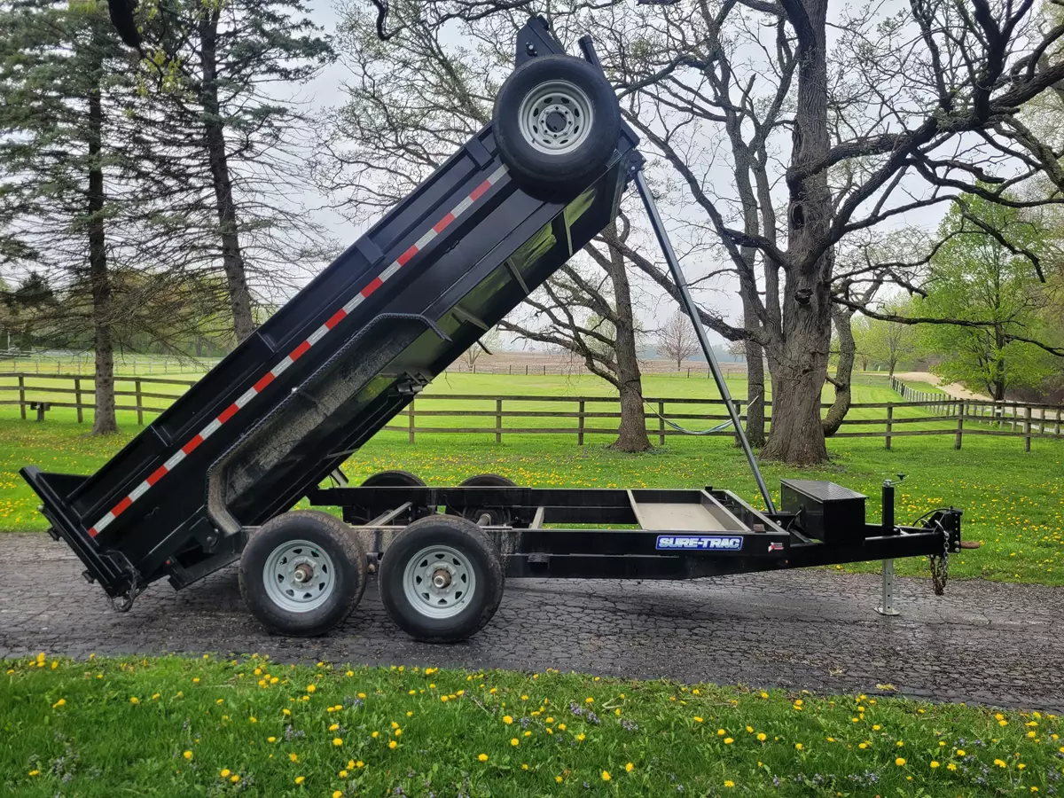 14' dump trailer 