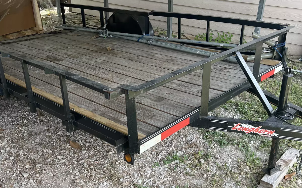 15' Flatbed/utility trailer