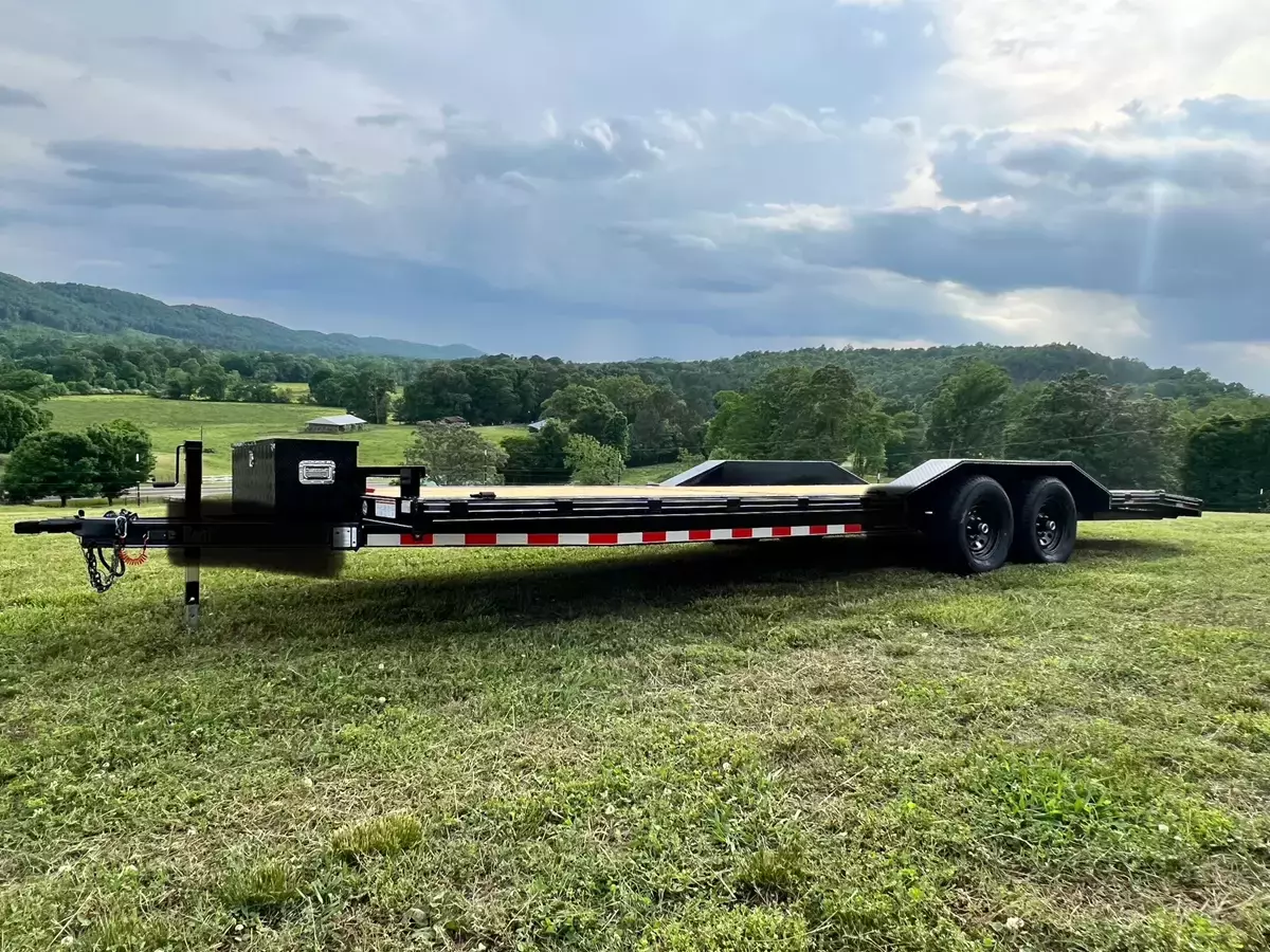 24ft Drive Over Fender Trailer
