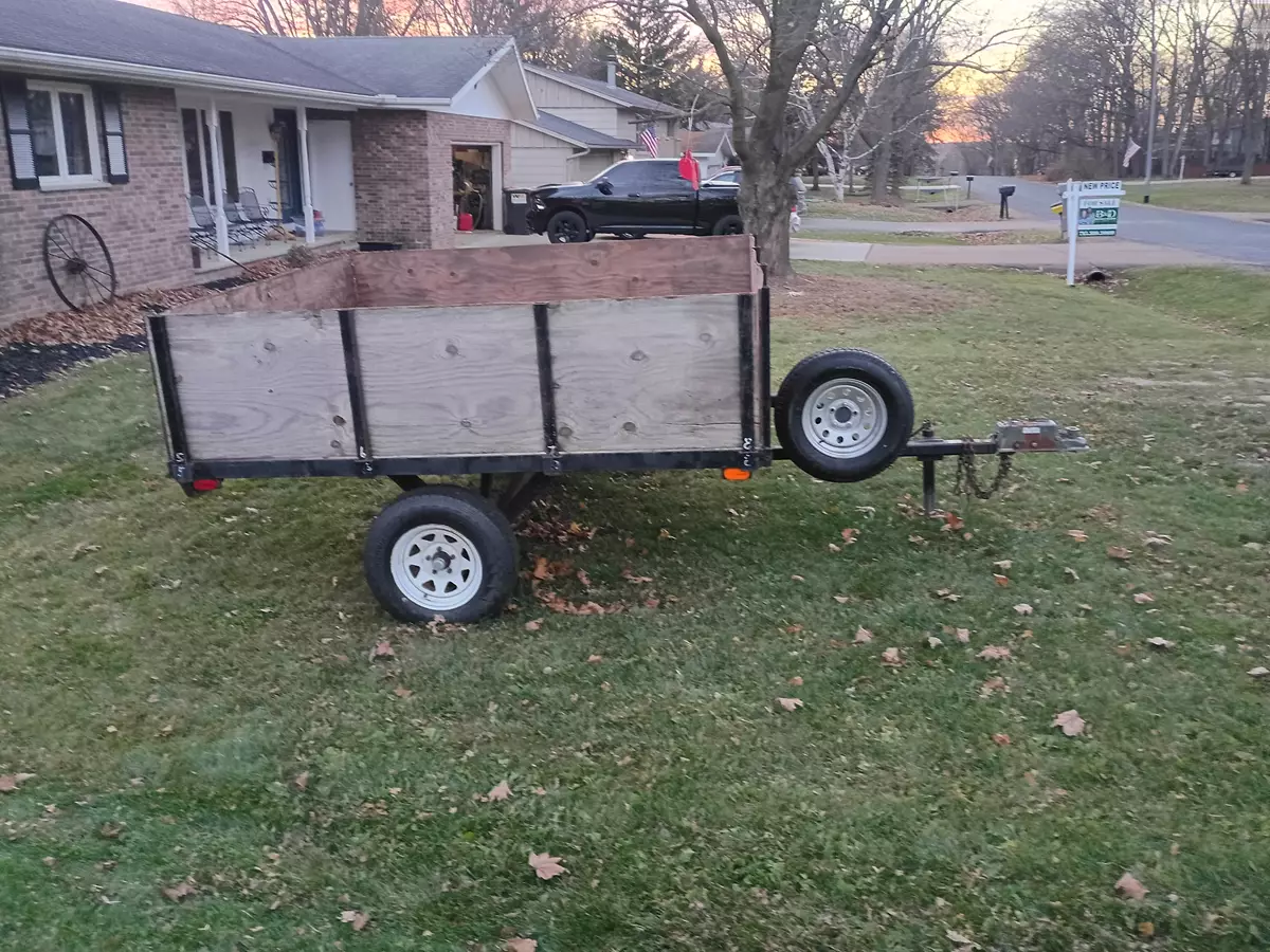 8' x 8' Deck over Utility Trailer